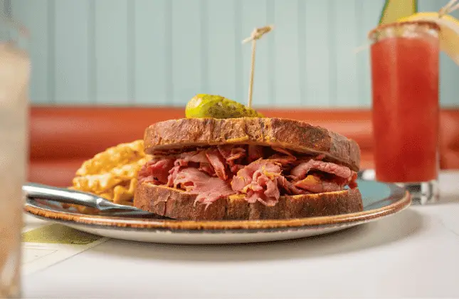 OEB Montreal Smoked Meat Sandwich