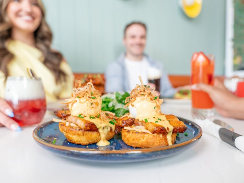 Maple Chili Pork Belly Benny