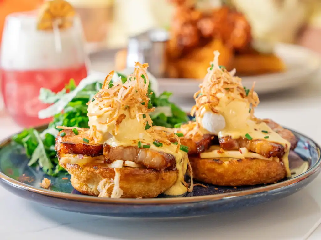 Maple Chili Pork Belly Benny