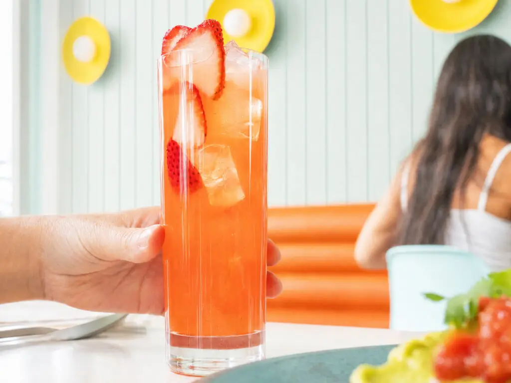 Pineberry Aperol Lemonade Cocktail